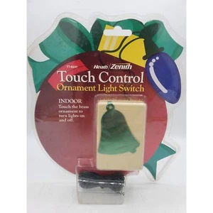 Vintage 2000 Heath Zenith Touch Control Ornament Light Switch Indoor Christmas - Picture 1 of 3