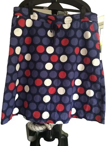 Laura Ashley Skirt Women Size 20 A line Summer Linen Multicolour W41" X L27" VG - Picture 1 of 24