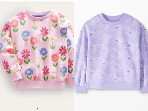Mini Boden Hanna Andersson Sweatshirt Girl Size 5 Years - Picture 1 of 10