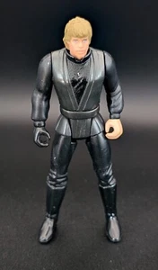 1996 KENNER STAR WARS LUKE SKYWALKER BLACK JEDI OUTFIT 3.75" ACTION FIGURE - Picture 1 of 2