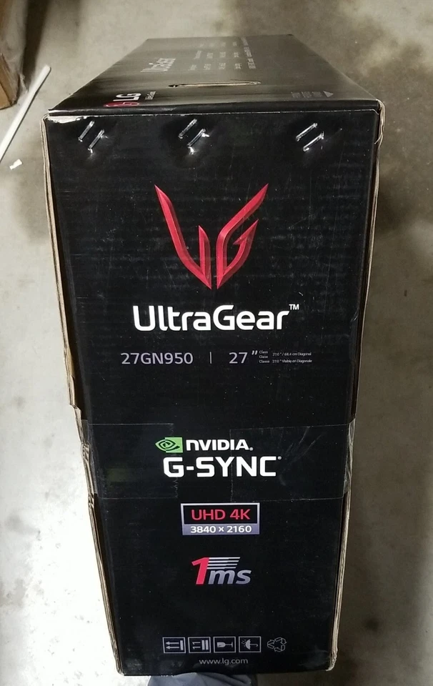 LG UltraGear 27GN950-B 27" Ultra HD IPS LED Gaming Monitor - Black