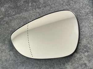 Ford Fiesta MK 7 L/H N/S Passenger Door Heated Mirror Glass 4202 042 LH - Picture 1 of 4