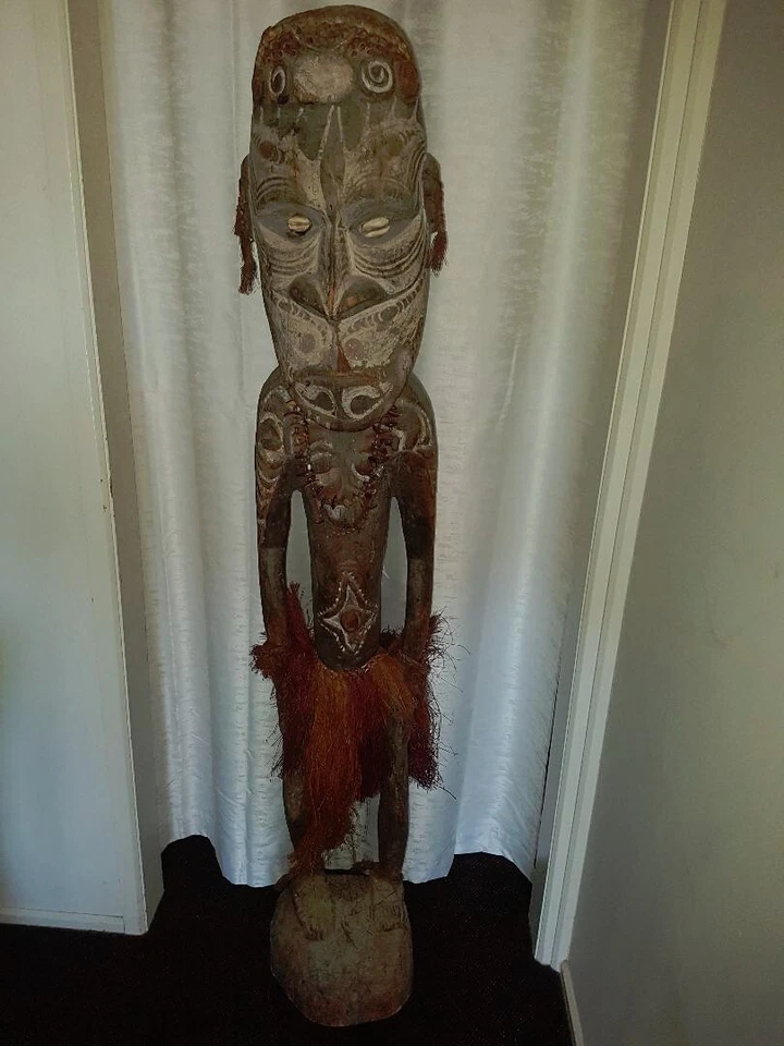 Rare Full size Papua New Guinea Ancestor Figure the Iatmul people East Sepiik  - image 1 of 1