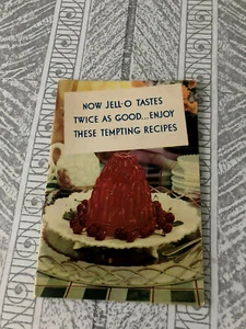 1934 Booklet Now JELL-O Tastes Twice As Good...COOKBOOK RECIPES Advertising - Picture 1 of 4