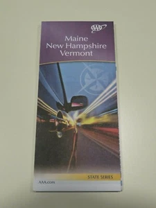 AAA State Maps - Maine / New Hampshire / Vermont April 2018 = - Picture 1 of 1
