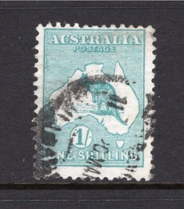 AUSTRALIA PREDECIMAL KANGAROO FIRST W/MARK VERY FINE USED - Imagen 1 de 2