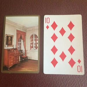 Single playing (swap) card~ Ten of Diamonds~Pinochle Metropolitan Museum of Art - Picture 1 of 2