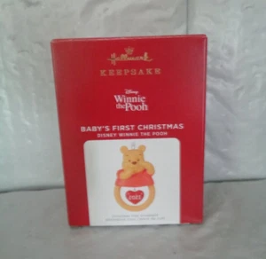 2021 Hallmark / Disney - Baby's First Christmas Ornament - Winnie The Pooh - Picture 1 of 1