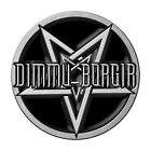 Dimmu Borgir Metall Pin Anstecker Badge Button  1 In Sorte Diaboli Pentagram
