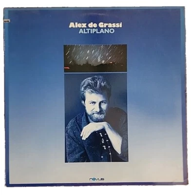 ALEX DE GRASSI "ALTIPLANO" Near Mint Vinyl 1987 SMOOTH JAZZ - Image 1 of 4