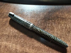 PARKER VACUMATIC FOUNTAIN PEN GREY STRIPED STRIATED PARTS / REPAIR / RESTORATION - Picture 1 of 8