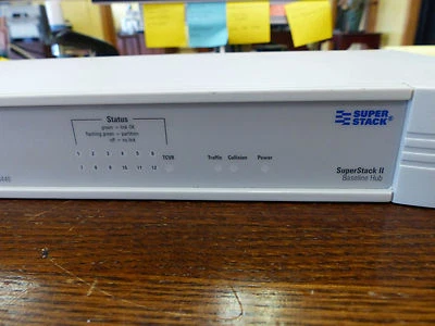 3Com 1644-010-000-3.00  Super Stack II Baseline Hub 3C16440 - Image 1 of 3