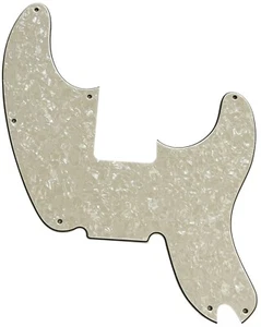 Ivory White Pickguard Guitar Part For Fender Telecaster Precision Bass Style - Picture 1 of 5