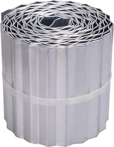 6"×20Ft Corrugated Metal Landscape Edging Heavy Duty Sturdy Steel Garden Lawn - Picture 1 of 5