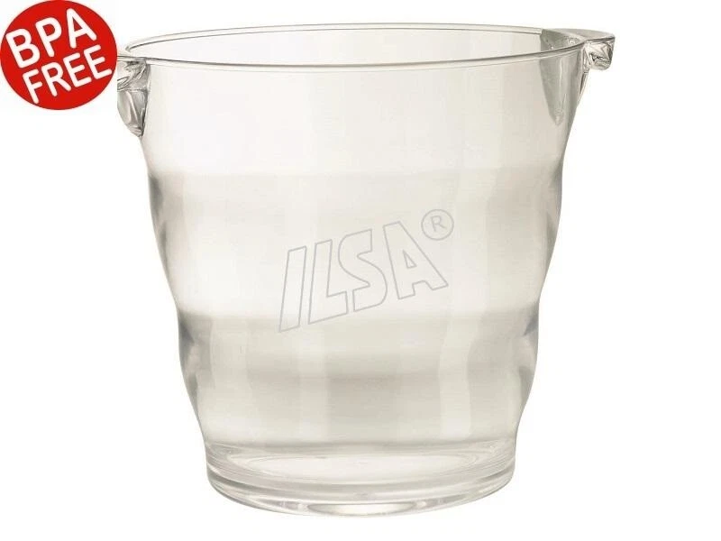 Secchiello champagne vino in acrilico Trasparente 20 cm - Immagine 1 di 1