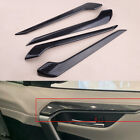 Carbon Fiber ABS Interior Door Bowl Upper Strip Trim Fit For Toyota RAV4 19-20