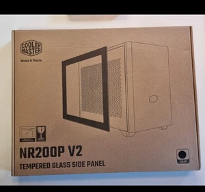 Cooler Master NR200P V2 - Tempered Glass Panel - Black - Picture 1 of 1