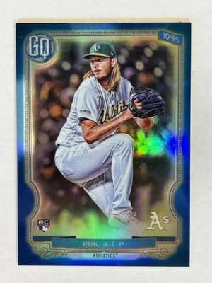 2020 Topps Gypsy Queen A.J. PUK Blue Chrome #'d 39/99 Rookie Card RC #113 - Image 1 of 2