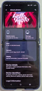 Motorola Razr 50 Ultra 5G Dual-SIM 512 GB Midnight Blue - Bild 1 von 10