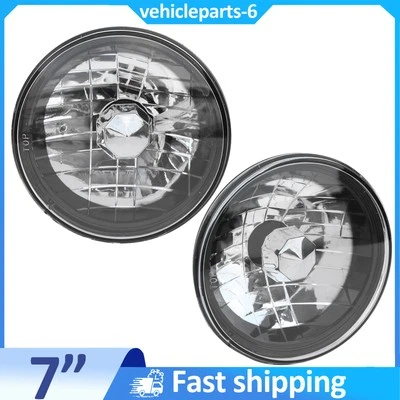 For 2007-2018 Jeep Wrangler JK 2 Door Headlight Sealed Beam Glass Housing H6024 - Image 1 of 4