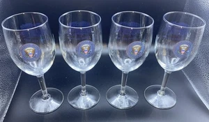 CAMP DAVID PRESIDENTIAL RETREAT WINE GLASS SET OF 4 SEABEE BALL 2003 - Picture 1 of 13