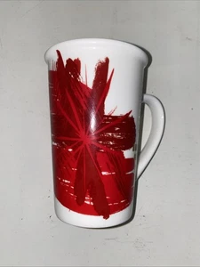 Starbucks 2014 Christmas Holiday Kaffeebecher Tasse Gold Rot Starburst 12 fl oz - Bild 1 von 4