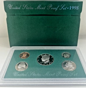 1998 S 5 Coin Proof Set - Picture 1 of 3