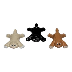 Vintage Pound Puppies Purries Micro Mini Figures Lot Of 3 Cats Galoob 1995 - Bild 1 von 6