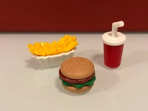 Playmobil fast food Menu Buger Big Mac hamburguesa patatas fritas refresco cola - Imagen 1 de 1