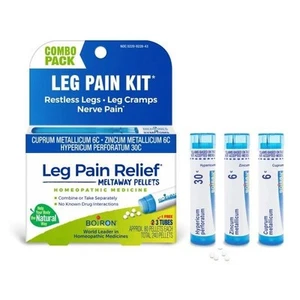 Boiron Leg Pain Relief 3 MDT 3 Tubes Pellet - Picture 1 of 1