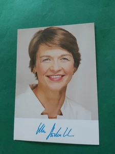 Politik , Elke Büdenbender Steinmeier , Autogrammkarte , Politiker - Picture 1 of 2