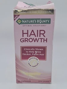 Natures Bounty Hair Growth, 30 capsules - Picture 1 of 5