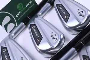 Callaway Apex Ai300 Irons / 5-PW+GW / Stiff Flex Fujikura Vista Pro 70 Shafts - Picture 1 of 7