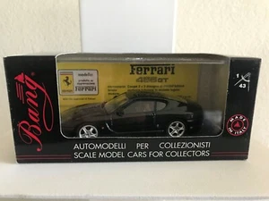 Bang 1/43 Ferrari 456 GT ""STRADALE"" Coupé schwarz metallic Druckguss Made in Italy - Bild 1 von 1