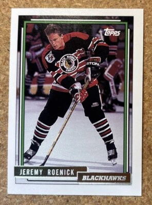 1992-93 Topps Gold Jeremy Roenick #400 - Image 1 of 2