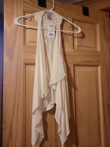 Eyelash Couture Strickjacke Weste Damen Small - Bild 1 von 1