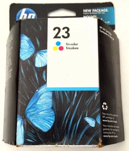 HP 23 Tri Color. C1823D New In Box Genuine OEM - Picture 1 of 2