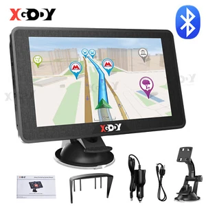7 Inch XGODY GPS Navigation for Car Truck Australia & New Zealand Maps Bluetooth - Picture 1 of 14