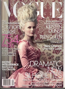 September Vogue 2006 Kirsten Dunst Marie Antoinette Versailles Picasso - Picture 1 of 1