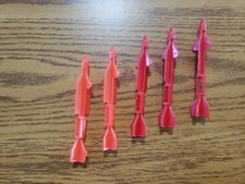 LOT LASER FORCE MISSILE USAF F 15X F-15X RED MISSILE PART 1983 GAY TOYS