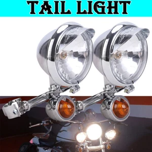 Indicators Blinkers Lights Motorcycle Halogen Fit For 2004 Suzuki Intruder - Picture 1 of 15
