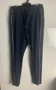 Esprit Womens Joggers/Pants Size 10 Black With White Stripe Down Outside Leg - Picture 1 of 3