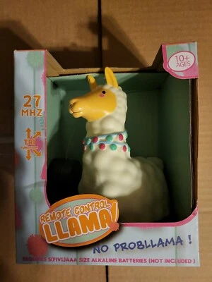 Remote Control Llama! 10+ Age 27 MHZ 2 AAA Batteries On/off Switch ~ shelf1 - Image 1 of 3
