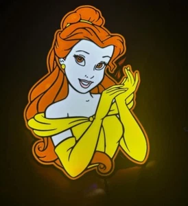 Princess Belle LED Light Box “ Beauty And The Beast” - Picture 1 of 1