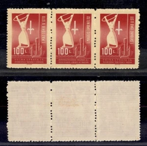 1948 - 100 lire Trittico ! maggio (1/3) - MNH - Bild 1 von 1