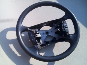 1998-2001 OEM Dodge Ram 1500 2500 3500 DAKOTA DURANGO Black SteeringWheel  - Picture 1 of 7