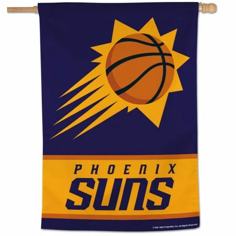 PHOENIX SUNS HOUSE FLAG 28"X40" VERTICAL BANNER NBA LICENSED Cover