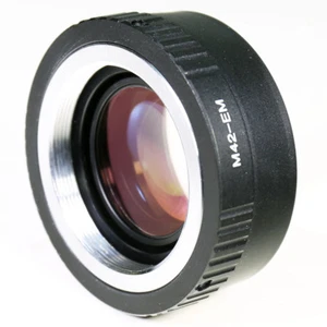 Focal Reducer Speed Booster 0.72x Adapter M42 screw lens to Canon EOS M EF-M M10 - Picture 1 of 2