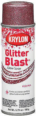 Krylon K03812 Glitter Blast Posh Pink