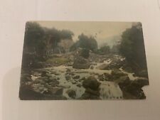 1907 Japanese Stream Cabin Landscape Postcard